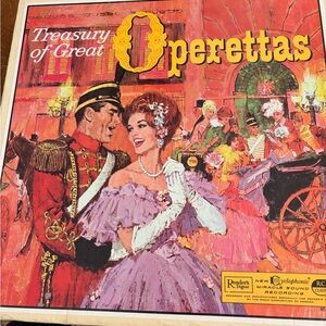 Vintage Treasury of Great Operettas Record